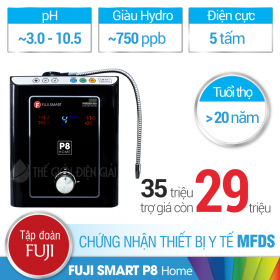Máy lọc nước Fuji Smart P8 Home - Máy lọc nước ion kiềm giá rẻ
