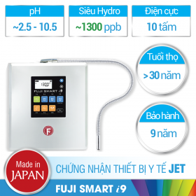 Máy Fuji Smart i9 - Máy lọc nước điện giải ion kiềm giàu hydro